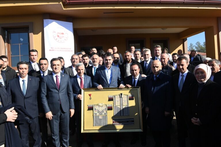 Başkan Görgel ve Bakan Kurum, Alanda Yürütülen Çalışmaları Yerinde İnceledi