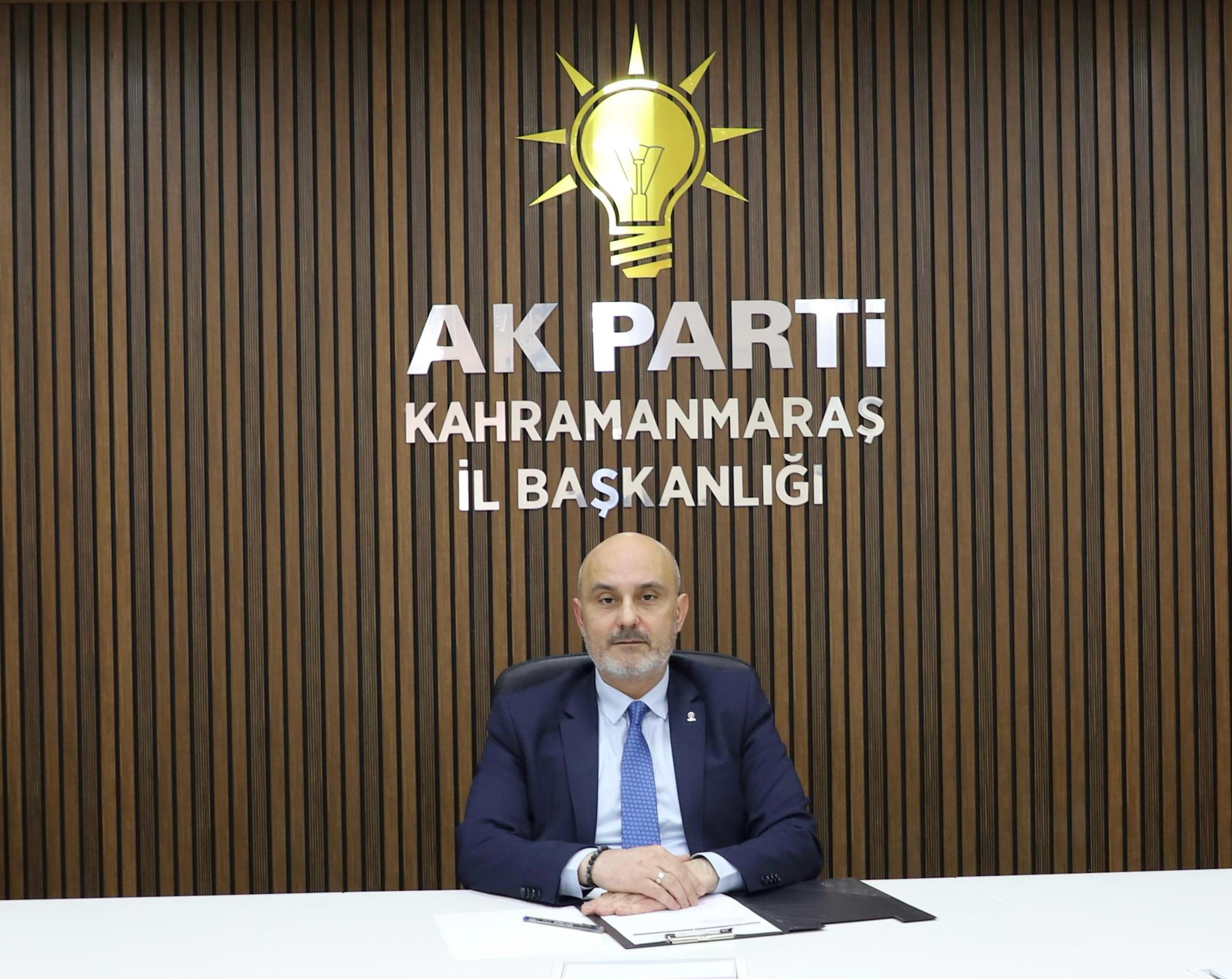 AK Parti Kahramanmaraş İl Başkanı M.Burak Gül’den Ramazan Bayramı mesajı