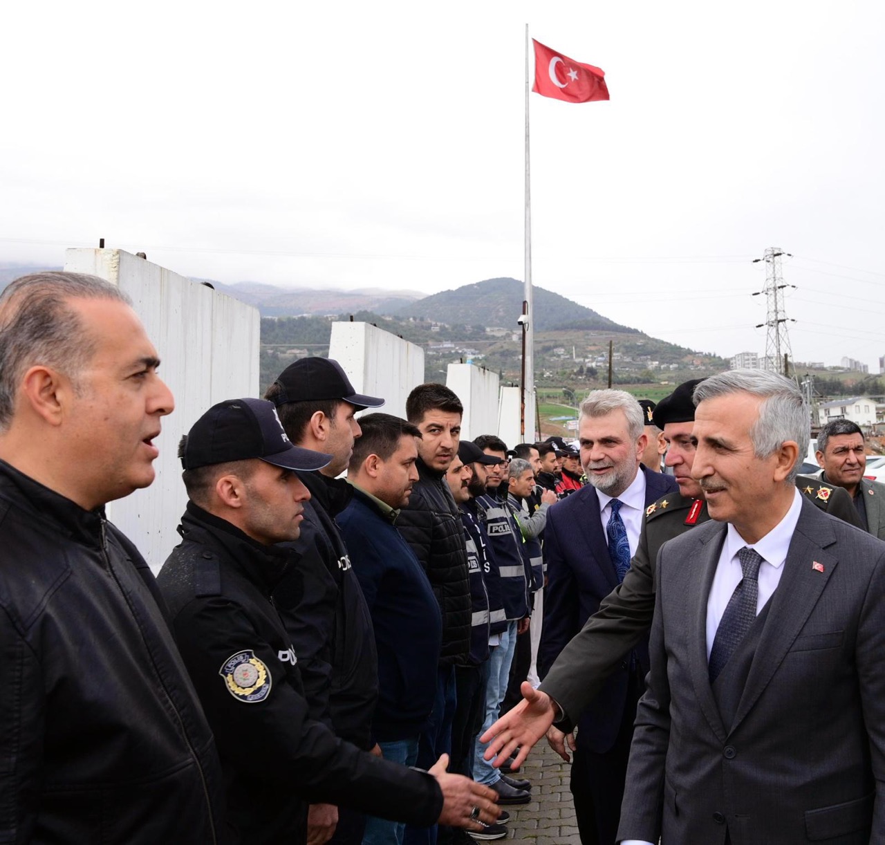 Başkan Görgel’den Güvenlik Güçlerine Bayram Ziyareti