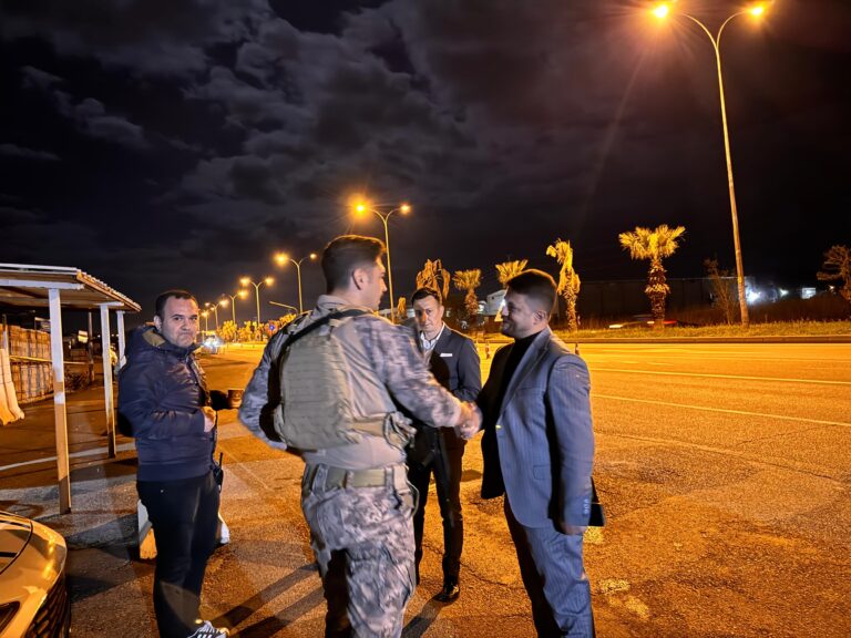 MHP İlçe Başkanları Satıcı ve Paçacı’dan Polis Noktalarına Anlamlı Ziyaret