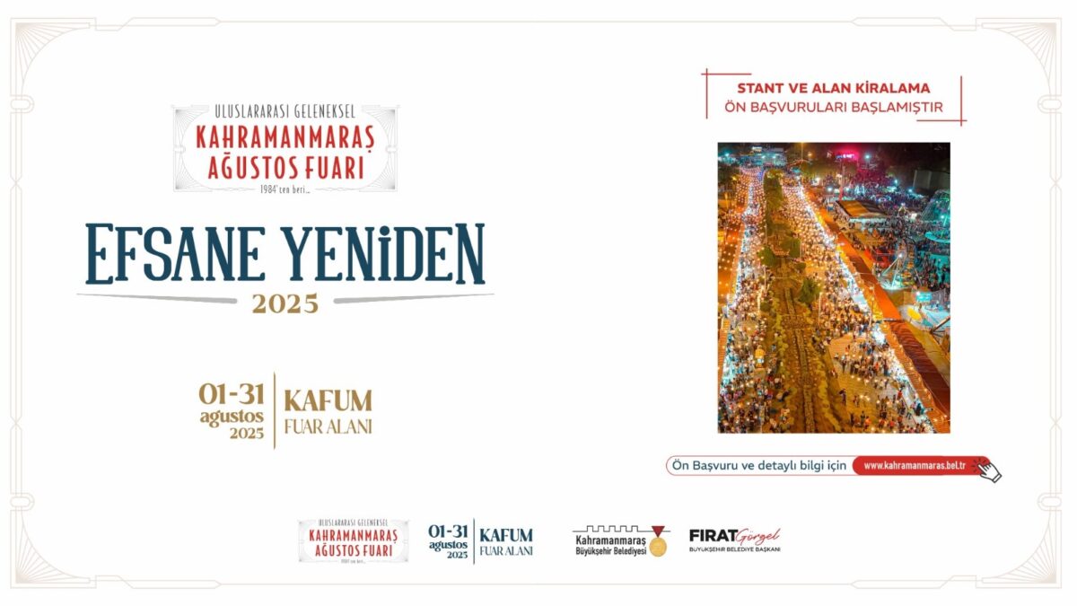 Geleneksel Ağustos Fuarı’nda Yer Almak İsteyen Esnaflar İçin Ön Başvurular Başladı!