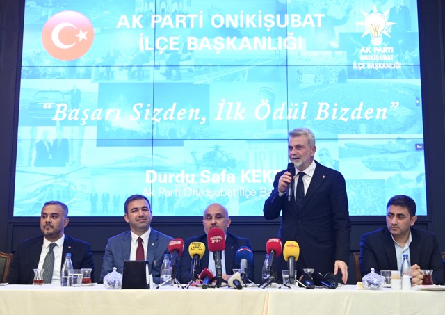 “Gayretimiz; Yavrularımız İçin Daha Yaşanabilir Bir Kahramanmaraş”