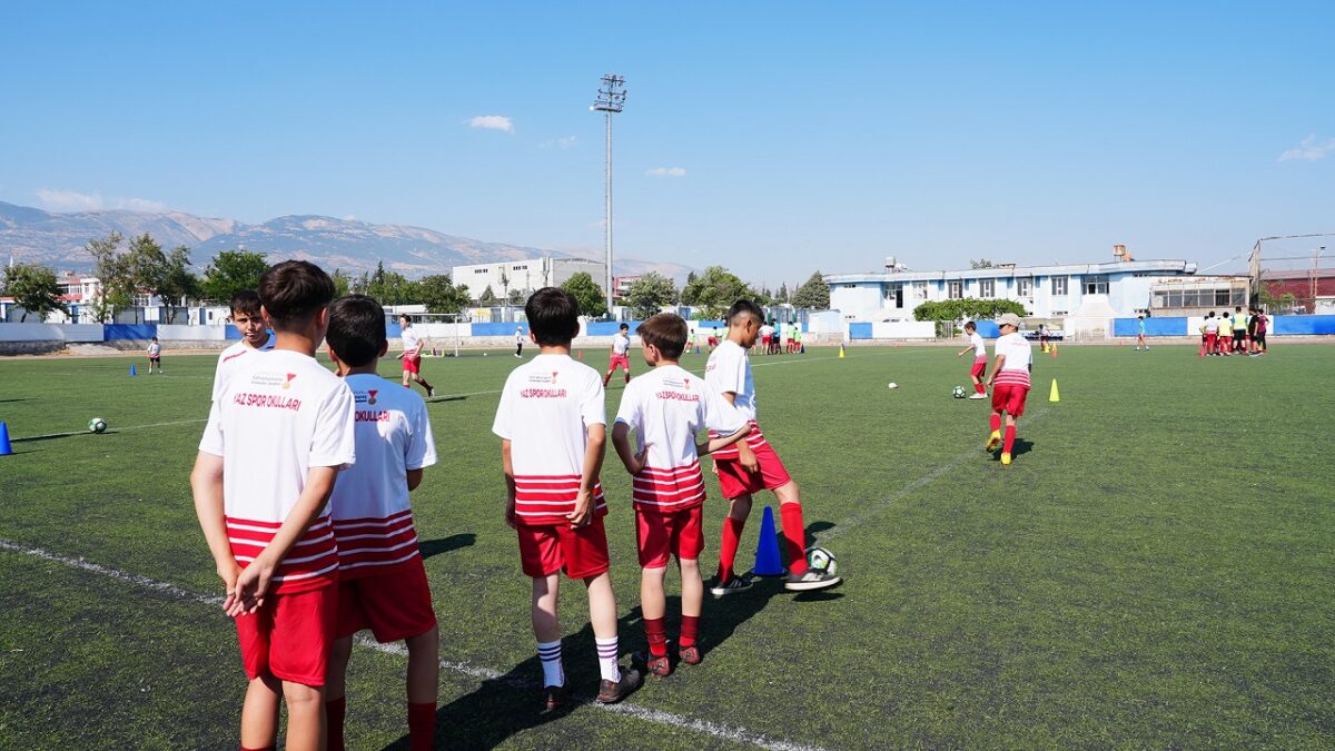Kahramanmaraşlı Çocuklar Sporla Büyüyor
