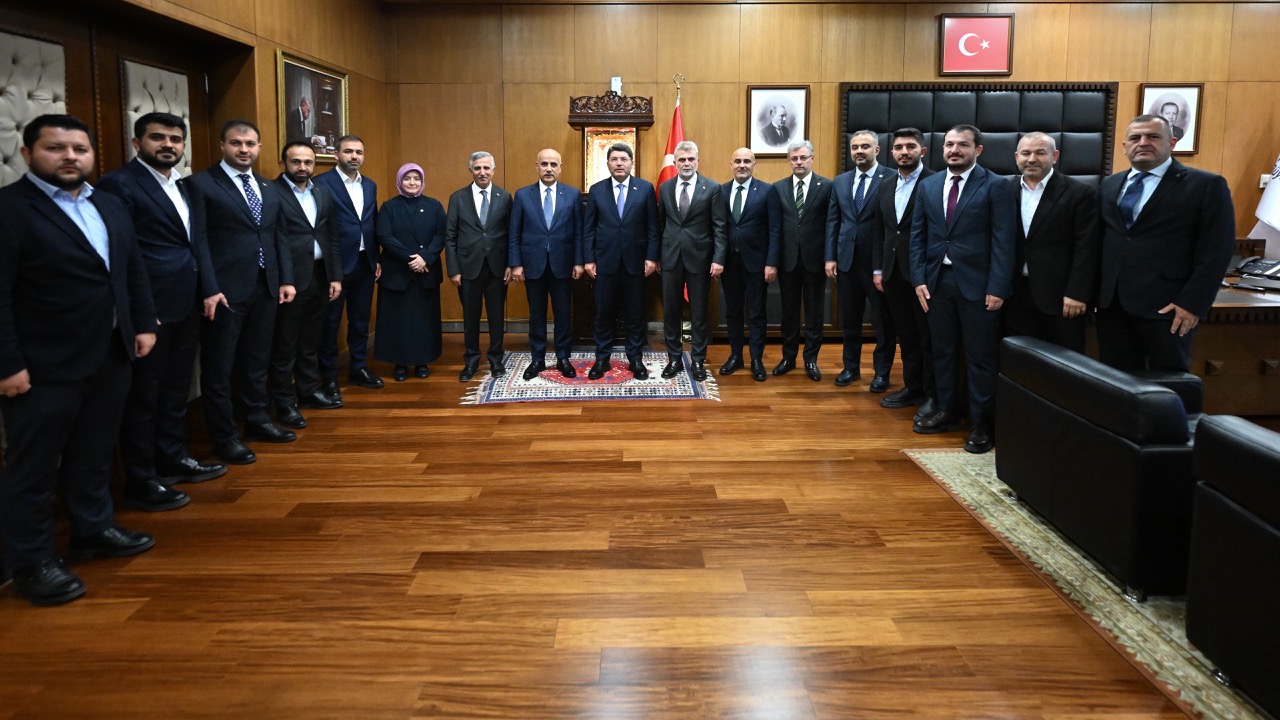 Başkan Görgel, Adalet Bakanı Yılmaz Tunç’u Ağırladı