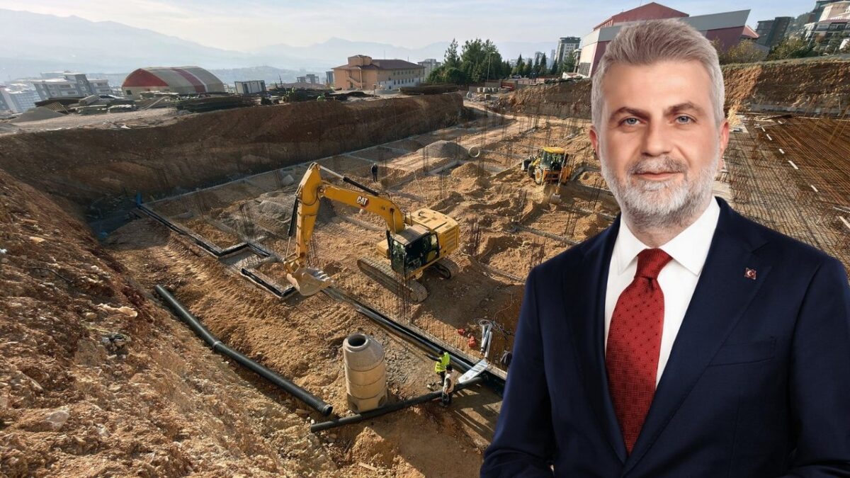 Sosyal ve Sportif Buluşma Alanı Gençlik ve Spor Merkezi’nde Çalışmalar Sürüyor