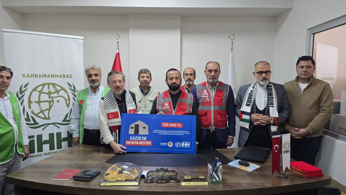 Kahramanmaraşlı İmam Hatipliler’den Gazze’ye Anlamlı Destek