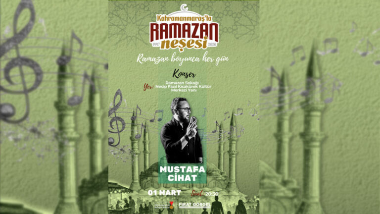 Mustafa Cihat, Ramazan Sokağı’nda Ezgi ve İlahilerle Gönüllere Dokunacak