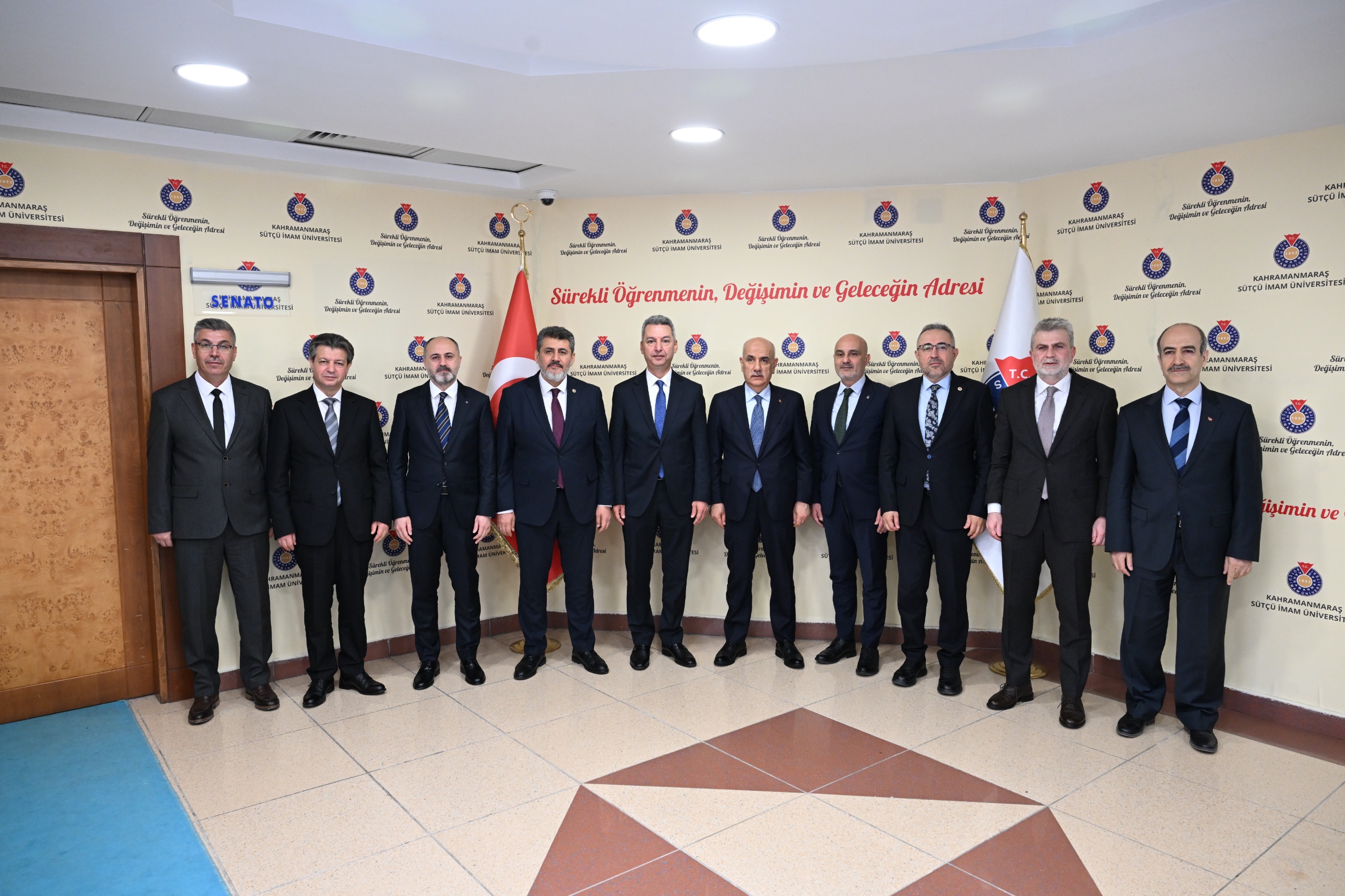 AK Parti Heyetinden Rektör Okumuş’a Hayırlı Olsun Ziyareti