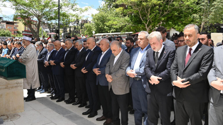 Başkan Görgel, Hacı Ali Özal’ın Cenaze Törenine Katıldı