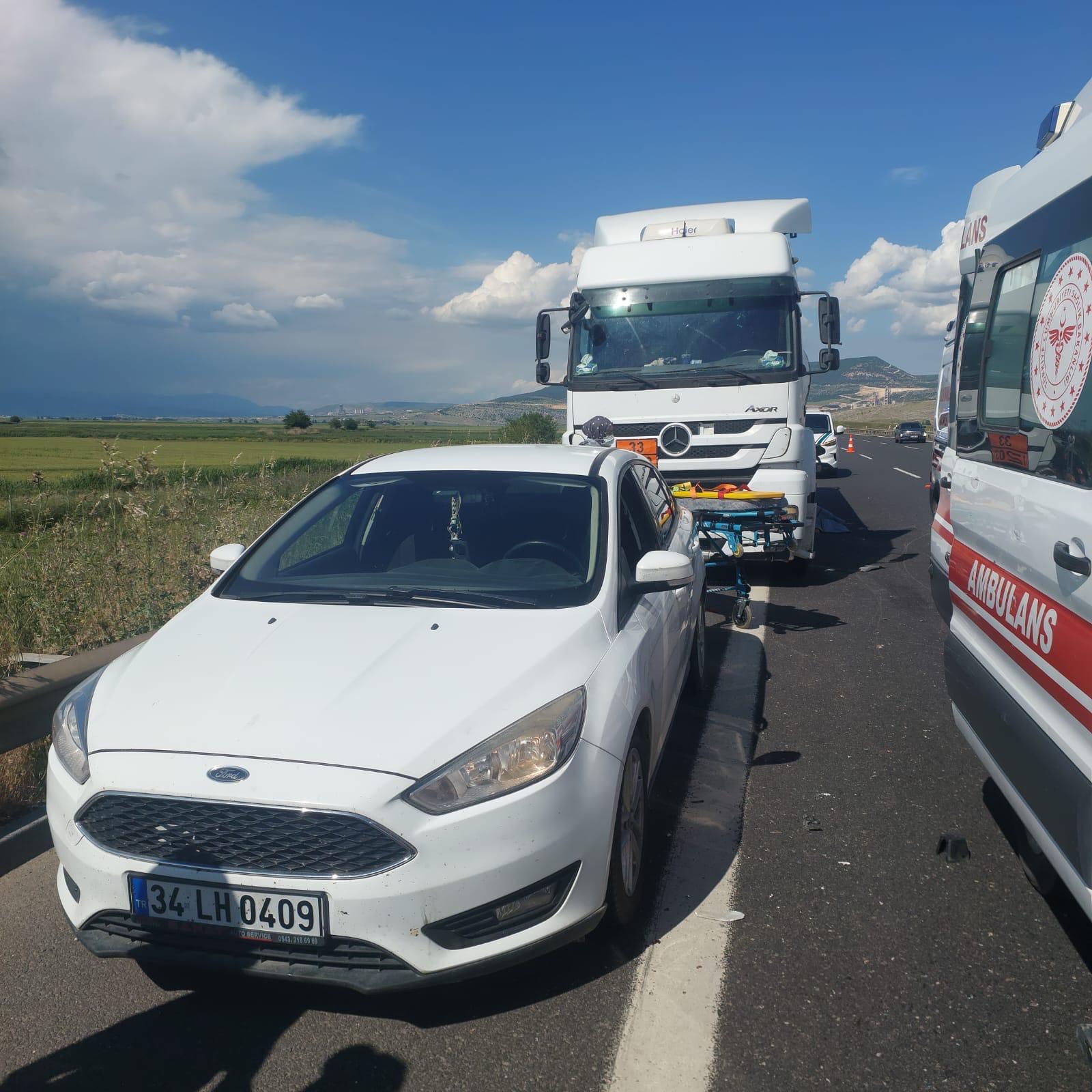 Kahramanmaraş Pazarcık’ta korkunç kaza! TAG Otoyolu’nda 1 kişi can verdi￼