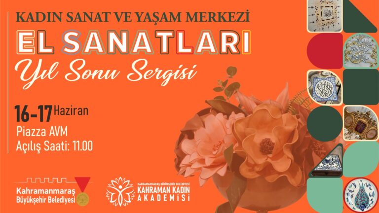 Büyükşehir’in Kadın Atölyelerinde Üretilen Eserler Ziyaretçilerin Beğenisine Sunulacak