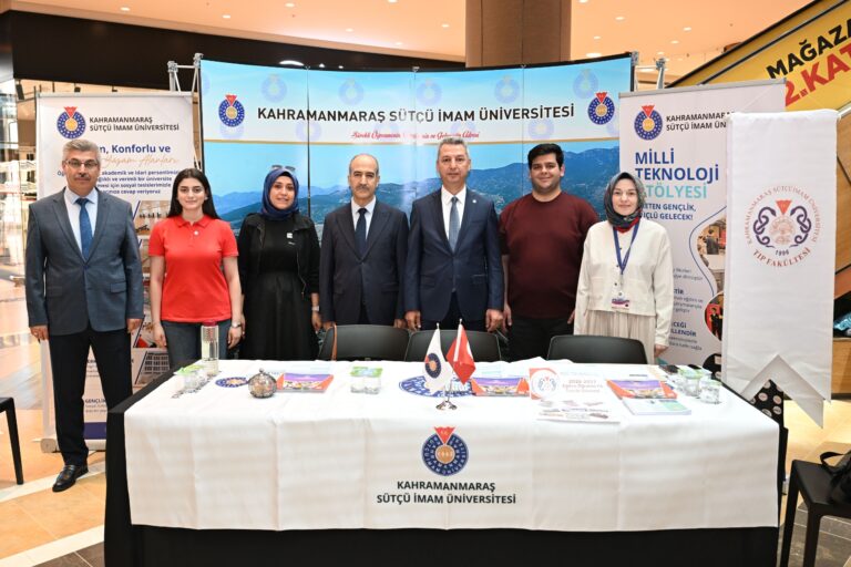KSÜ Piazza AVM’de düzenlenen tercih ve tanıtım günlerinde yerini aldı