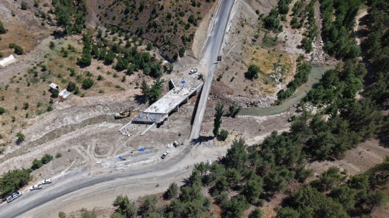 Bertiz’in Yeni Köprüsünde Sona Doğru