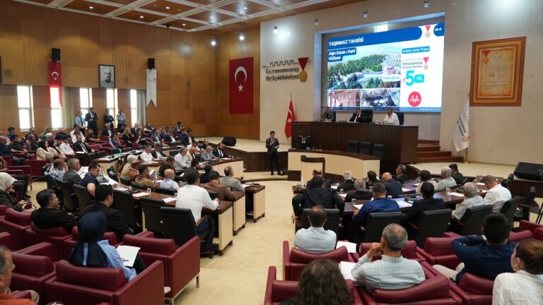 Büyükşehir Meclisi Temmuz Ayı Toplantısını Gerçekleştirdi