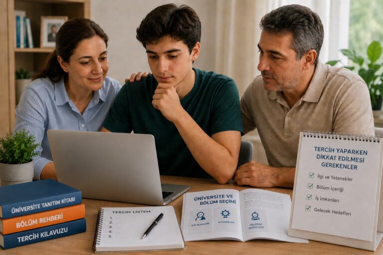 YKS Tercih Döneminde Uzmanından Gençlere ve Ailelere Altın Değerinde Tavsiyeler