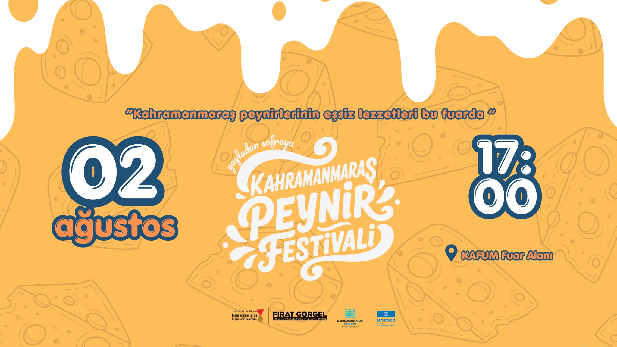 Şehrin Peynir Mirası Ağustos Fuarı İçerisinde Festivalle Tanıtılacak
