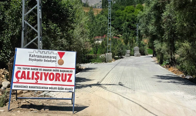 Büyükşehir, Göksun Kırsalında Ulaşım Konforunu Yükseltiyor