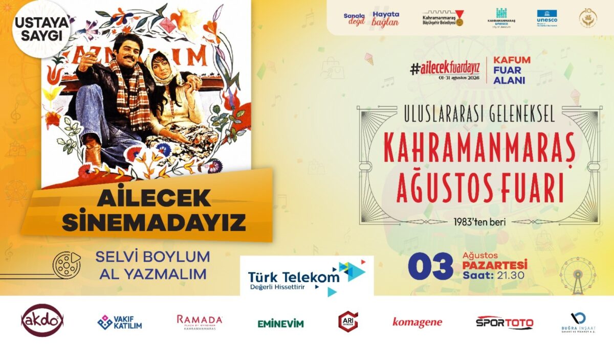 Yeşilçam’ın Efsanesi Ağustos Fuarı’nda Hayat Bulacak