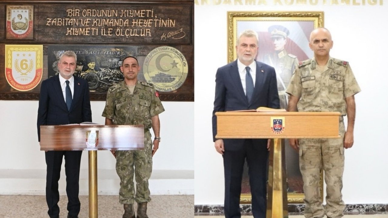 Başkan Görgel’den Gülecen, Kan ve Güler’e Ziyaret