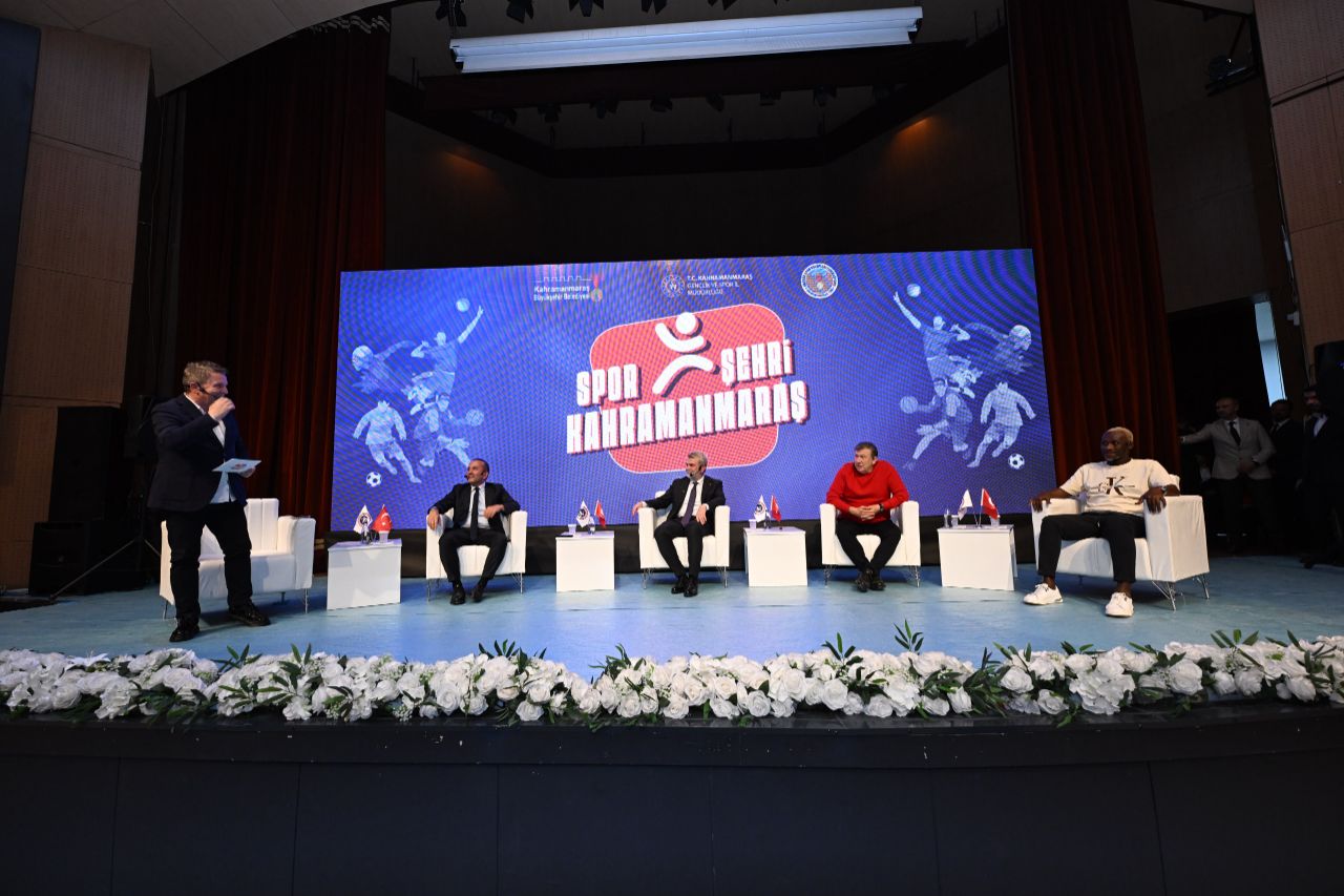 Spor Şehri Kahramanmaraş’ta Gençlere İlham Veren Buluşma