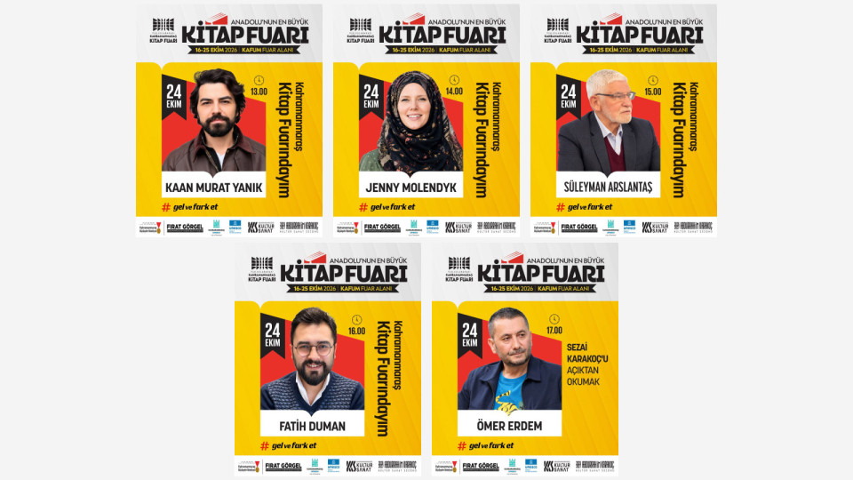 Kitap Fuarı, Cumartesi Günü Birbirinden Değerli İsimleri Ağırlayacak